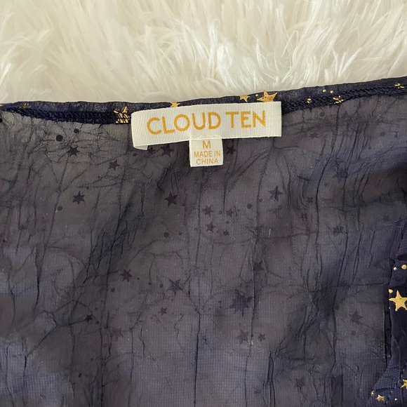 Cloud 10 Sheer Front Tie top - Picture 4 of 4